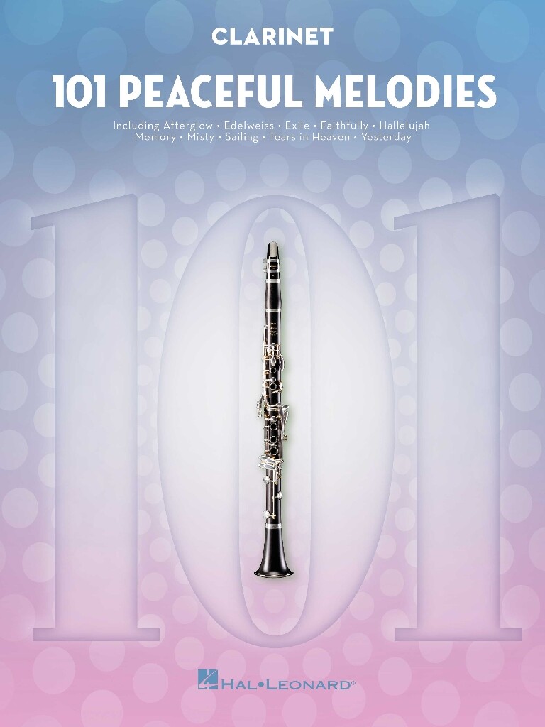 101 Peaceful Melodies - Klarinette