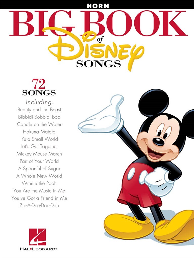 The Big Book of Disney Songs - Horn