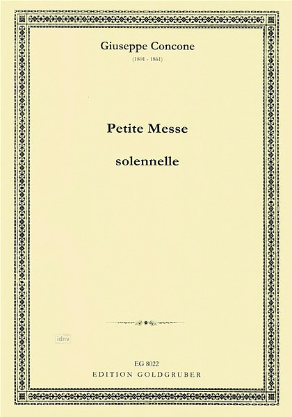 Petite Messe solennelle