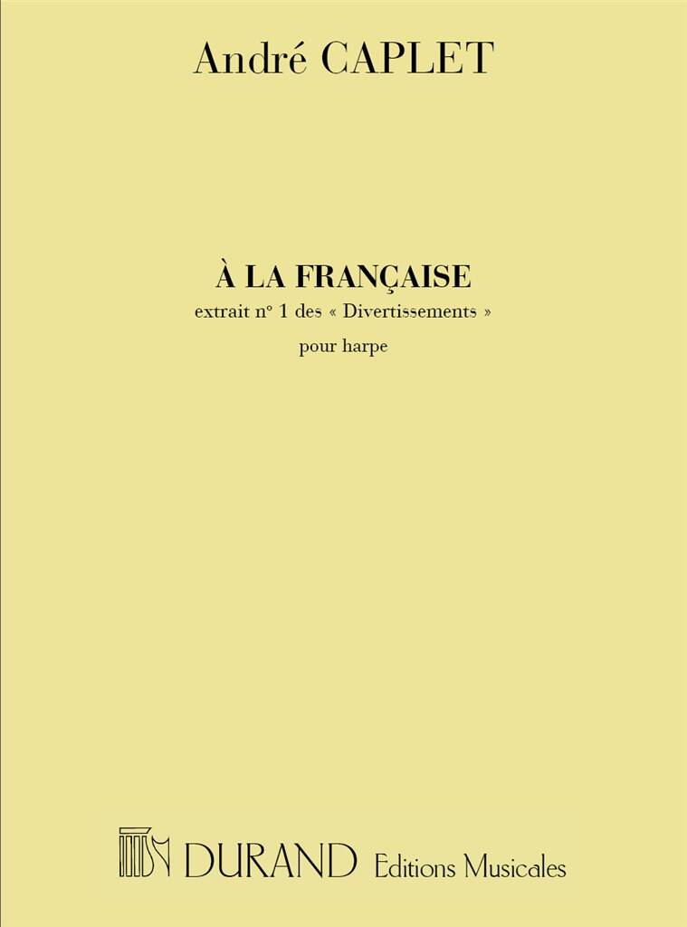 Divertissement Nr. 1 (francaise)