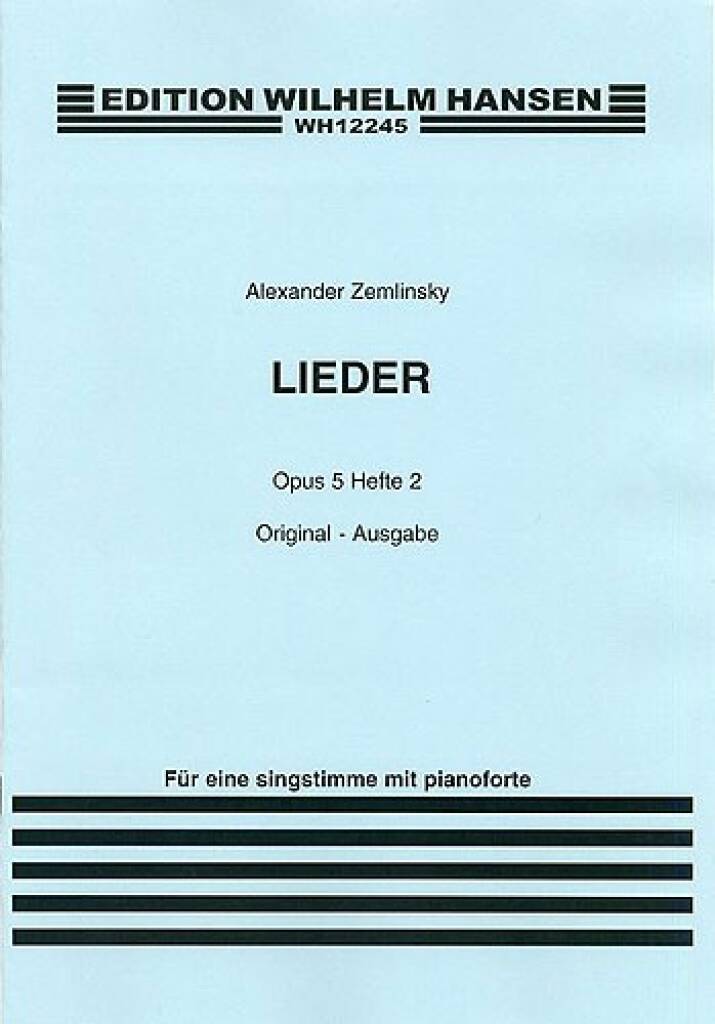 Gesänge op. 5 Heft 2