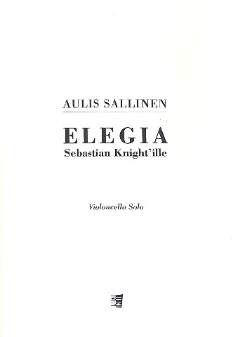Elegie an Sebastian Knight