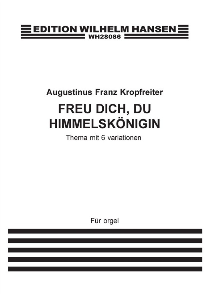 Freu dich du Himmelskönigin