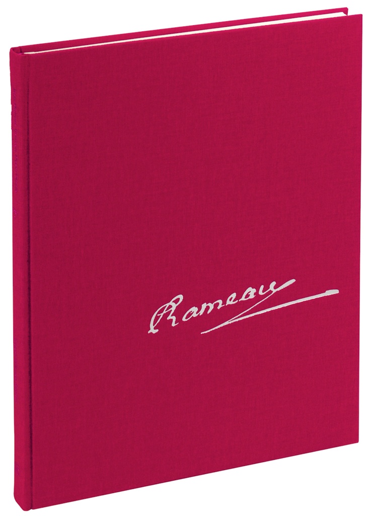 Les Fetes d'Hebe RCT 41 - Opera Omnia Rameau IV/4