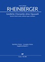 Geistliche Werke ohne Opuszahl für 2-6 Singstimmen a cappella oder mit Orgel/Klavier (Auswahl)
