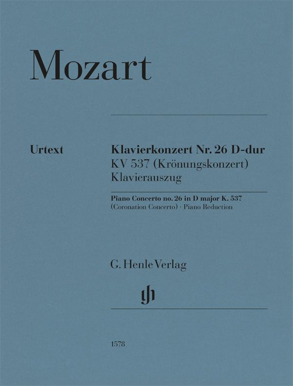 Klavierkonzert Nr. 26 D-Dur KV 537 "Krönungskonzert"