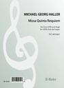 Missa Quinta "Requiem" op. 9 - Fassung für SATB und Orgel