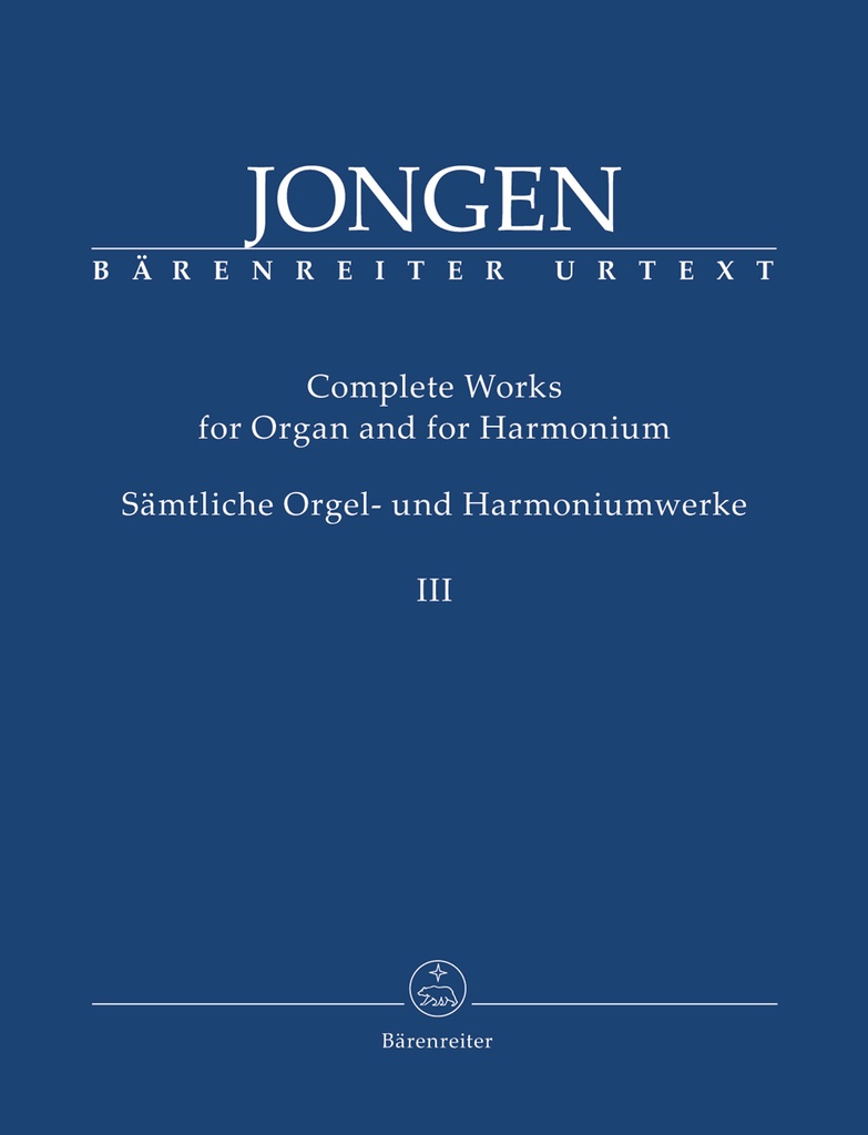 Sämtliche Orgel- und Harmoniumwerke Band 3