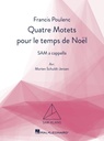 Quatre motets pour le temps de Noel