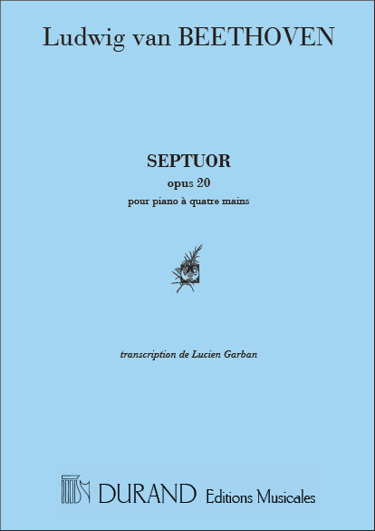 Septuor op. 20 - 4 Mains