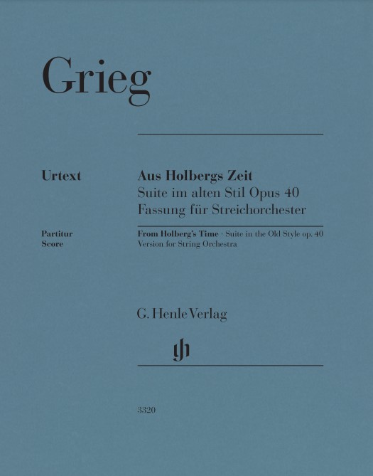 Aus Holbergs Zeit op. 40
