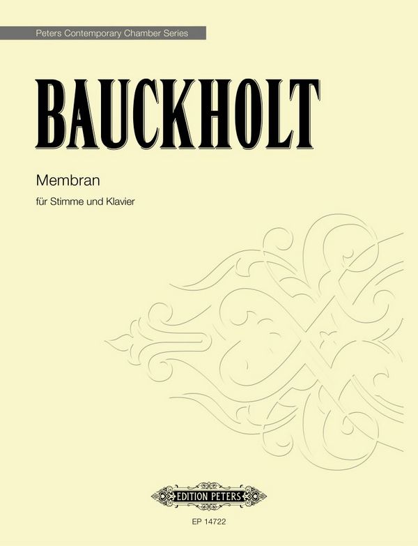 Membran für Singstimme und Klavier