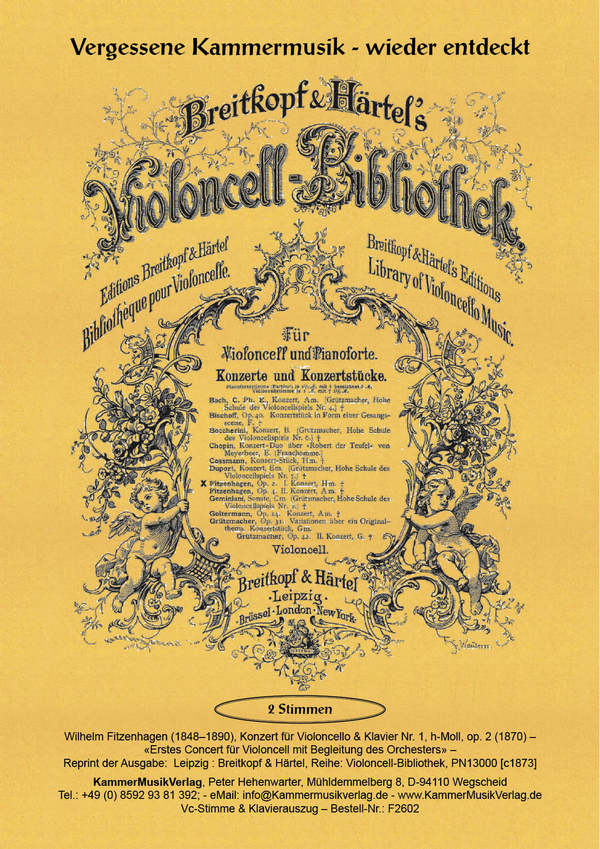 Cellokonzert Nr. 1 h-moll op.2