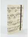 Notebook Sheet Music Creme A6