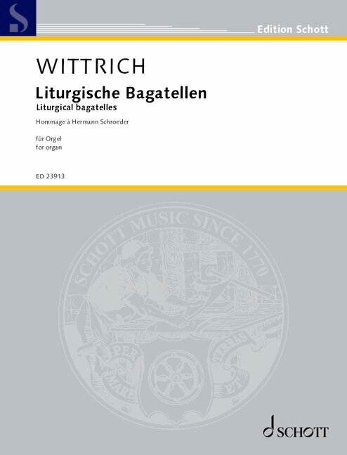 Liturgische Bagatellen