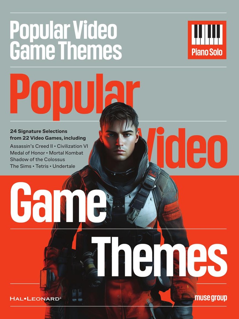 Popular Video Game Themes - Piano Solo
