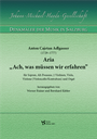 Ach was müssen wir erfahren