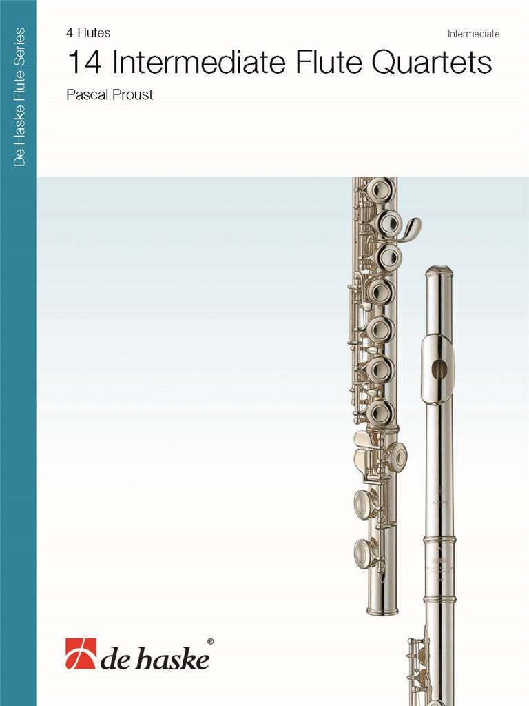 14 Intermediate Flute Quartets