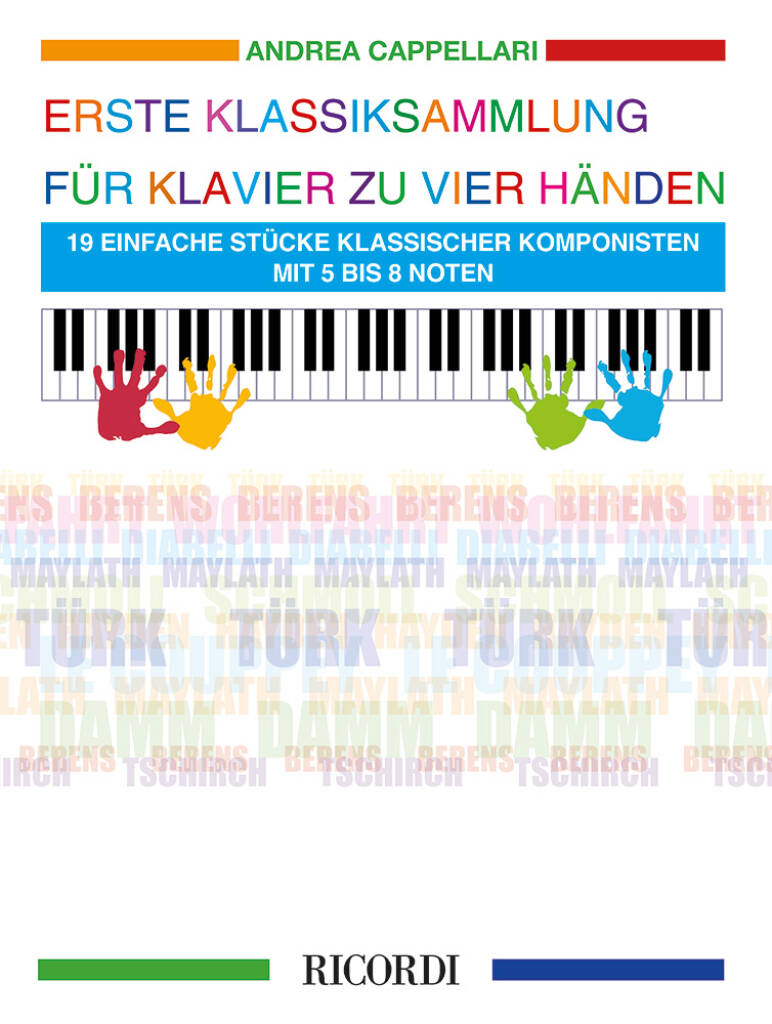 Erste Klassikersammlung für Klavier zu 4 Händen
