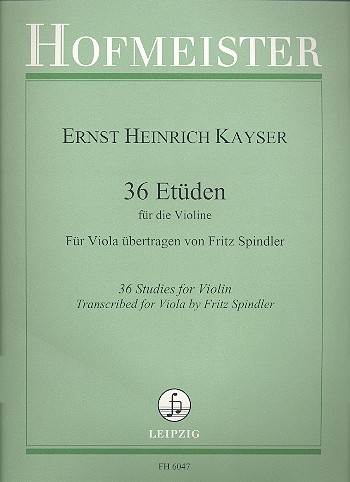 36 Etüden op. 20
