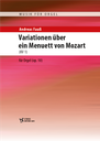 Variationen über ein Menuett von Mozart (KV 1) op. 10