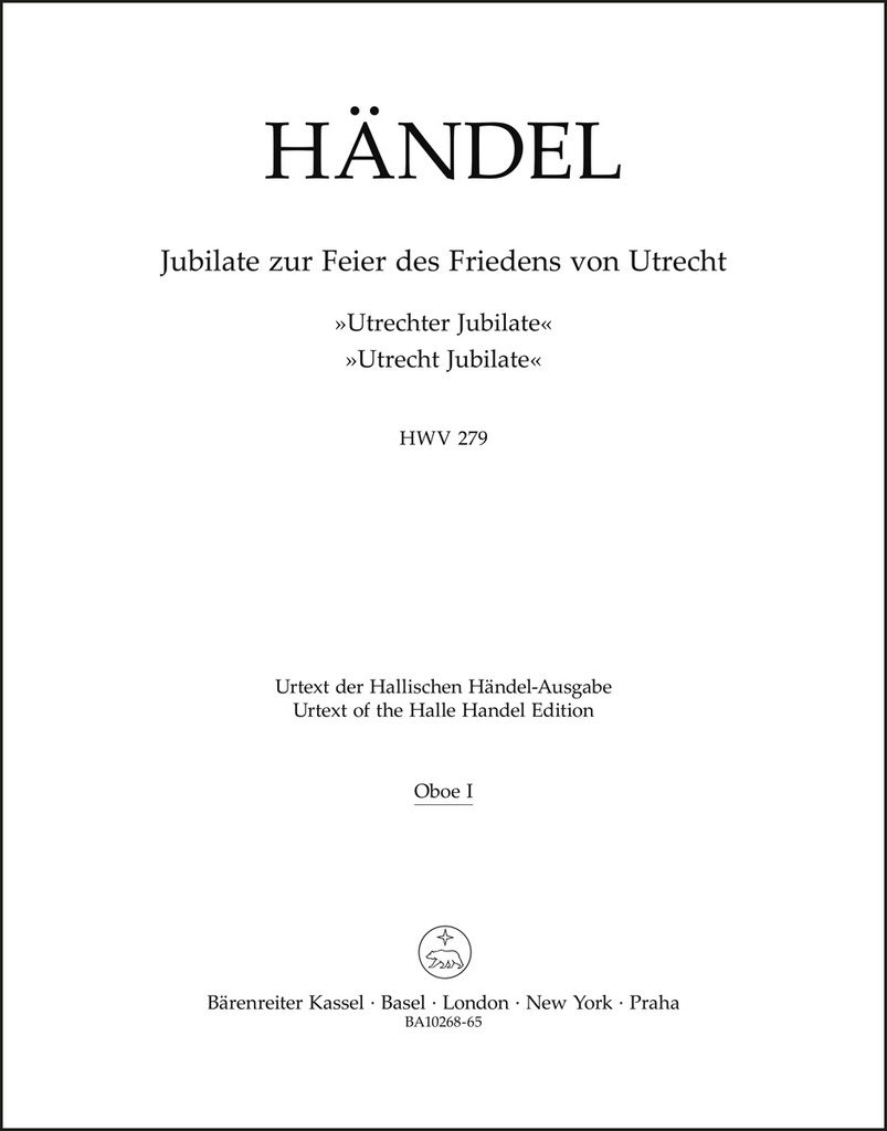 Utrechter Jubilate HWV 279