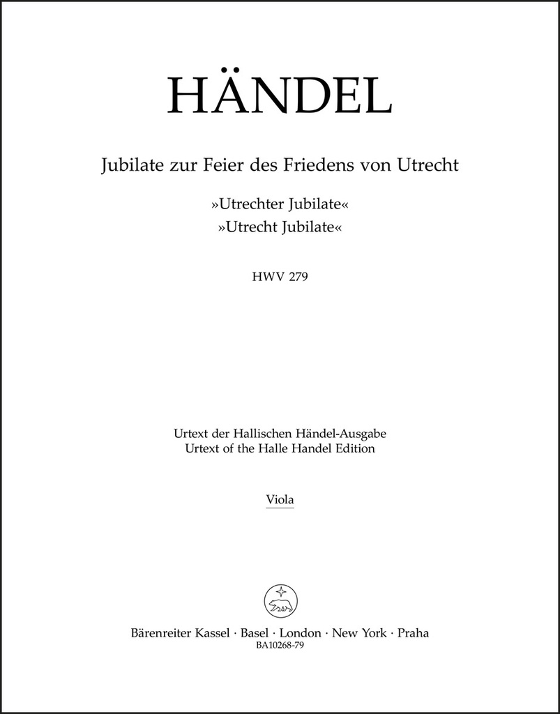Utrechter Jubilate HWV 279