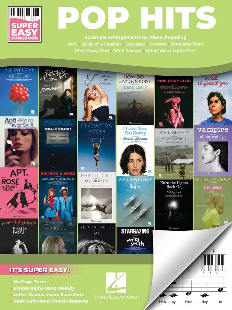 Pop Hits - Super Easy Songbook