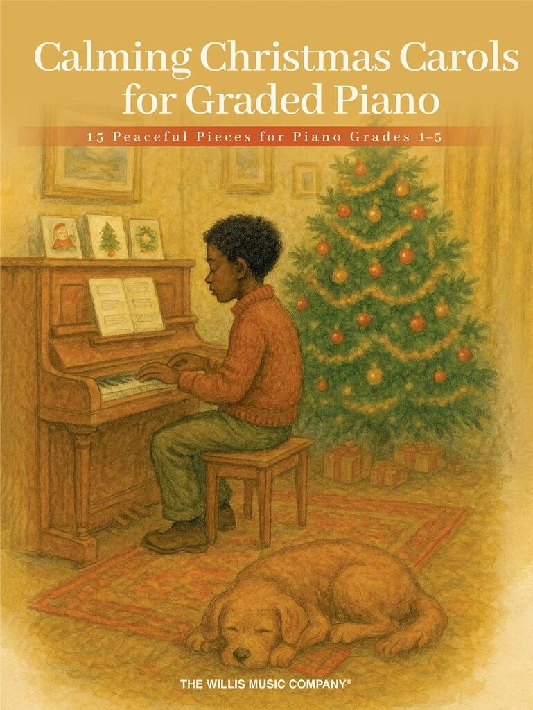 Calming Christmas Carols for Graded Piano