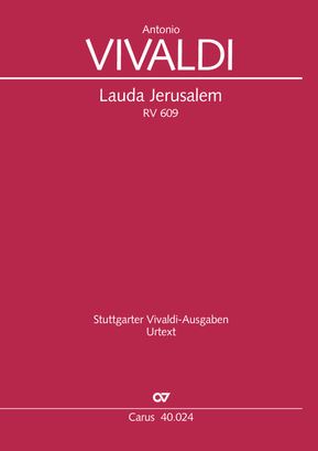 Lauda Jerusalem RV 609
