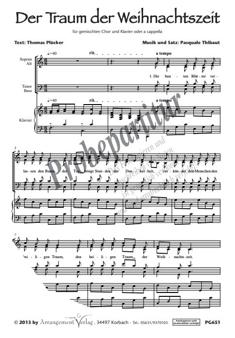 Der Traum der Weihnachtszeit