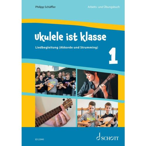 Ukulele ist klasse 1 -  Liedbegleitung (Akkorde und Strumming)