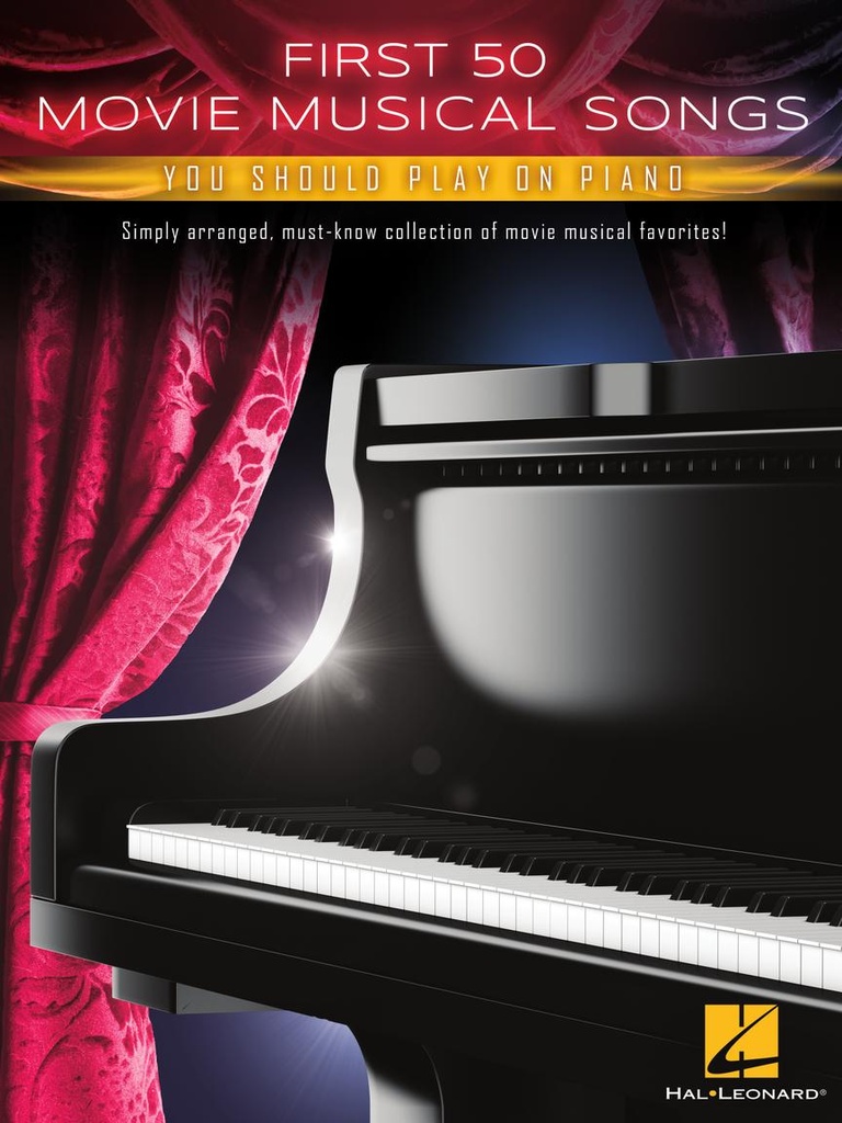 First 50 Movie Musical Songs you should play on Piano