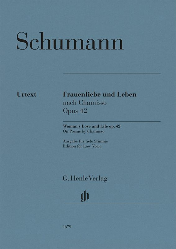 Frauenliebe und Leben op. 42 - tief