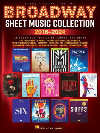 Broadway Sheet Music Collection 2018-2024