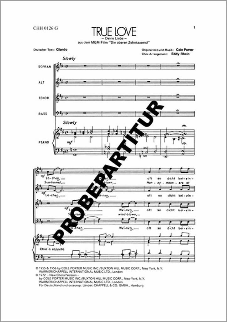 True love / Deine Liebe