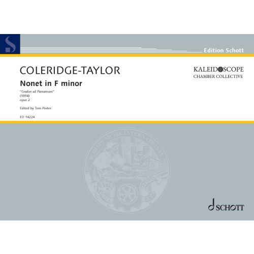 Nonet in f-minor "Gradus ad Parnassum" op. 2 (1894)