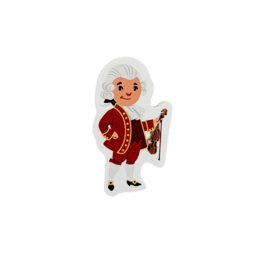 Radiergummi Mozart - bauxili Komponisten