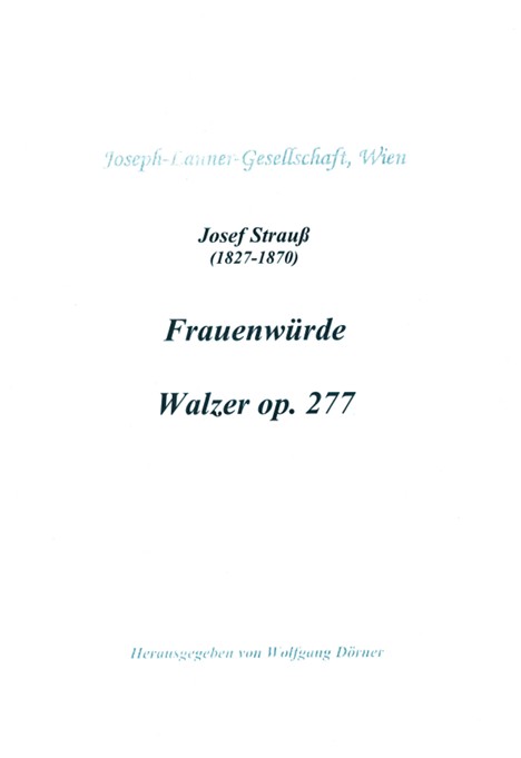 Frauenwürde op. 277
