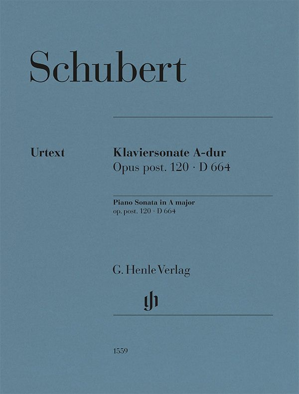 Klaviersonate A-Dur op. posth. 120 D 664