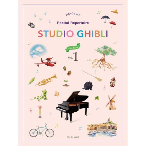 Studio Ghibli Recital Repertoire Vol. 1 - Easy Piano