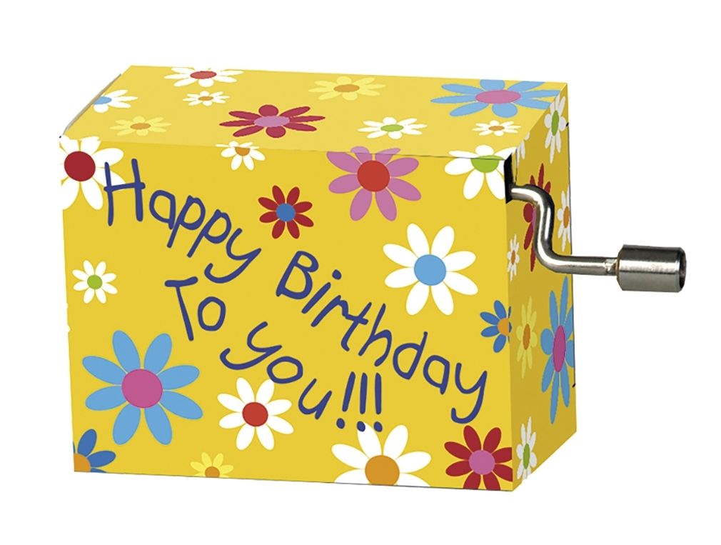 Musikbox Happy Birthday