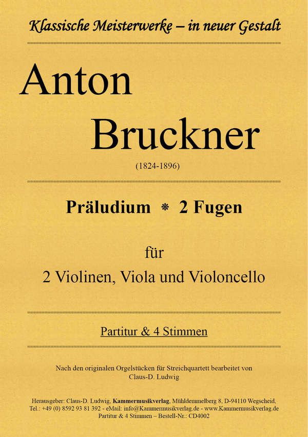 Präludium und 2 Fugen