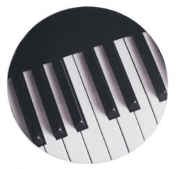 Magnet Button Violinschlüssel Gold (Ø 58 mm) (Kopie)