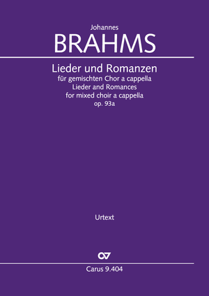 Lieder und Romanzen op. 93a