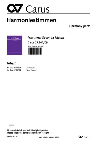 Seconda Messa G-Dur (1760)