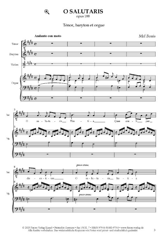 O salutaris op. 188
