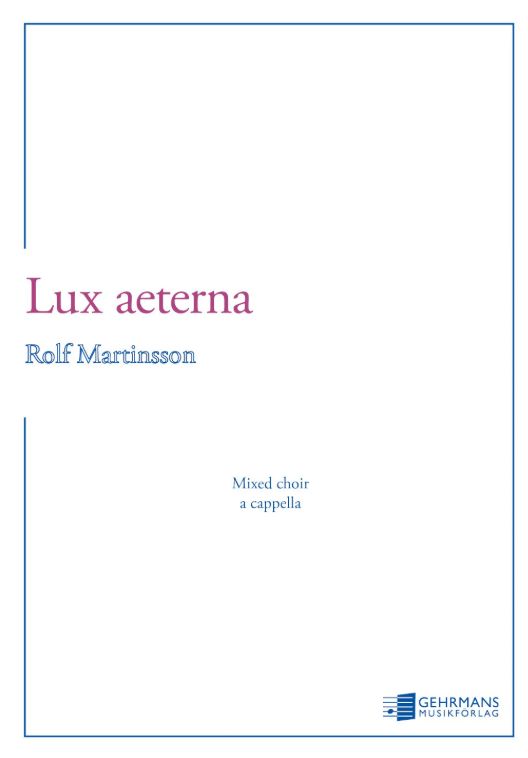 Lux aeterna op. 123