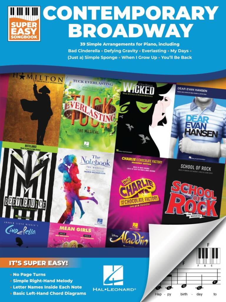 Contemporary Broadway - Super Easy Songbook