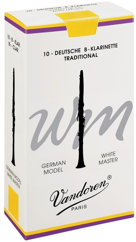 Vandoren White Master Bb-Klarinetten Blatt - Stärke 2 1/2